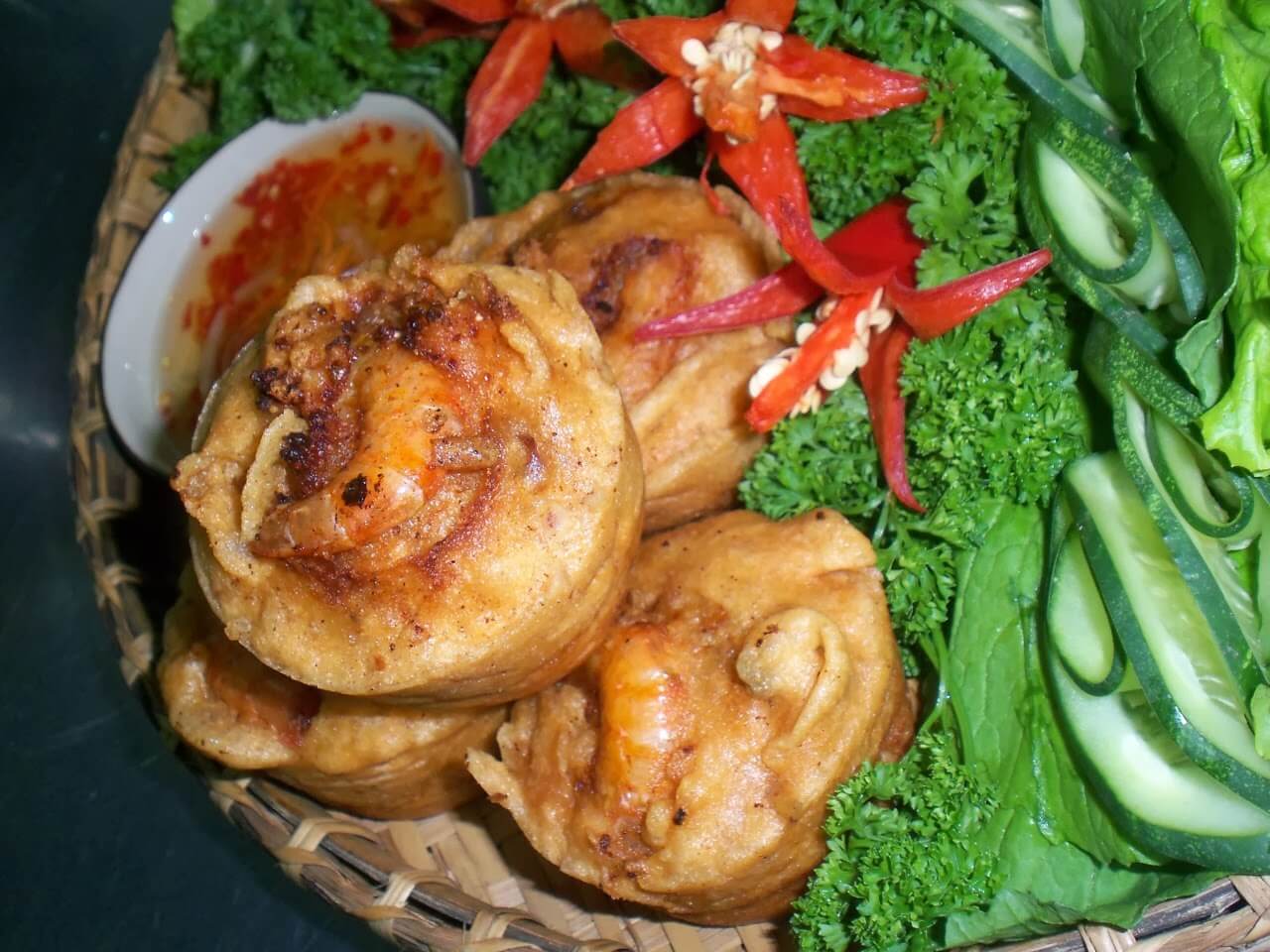 Bánh cống nổi tiếng nhất tại xã Đại Tâm