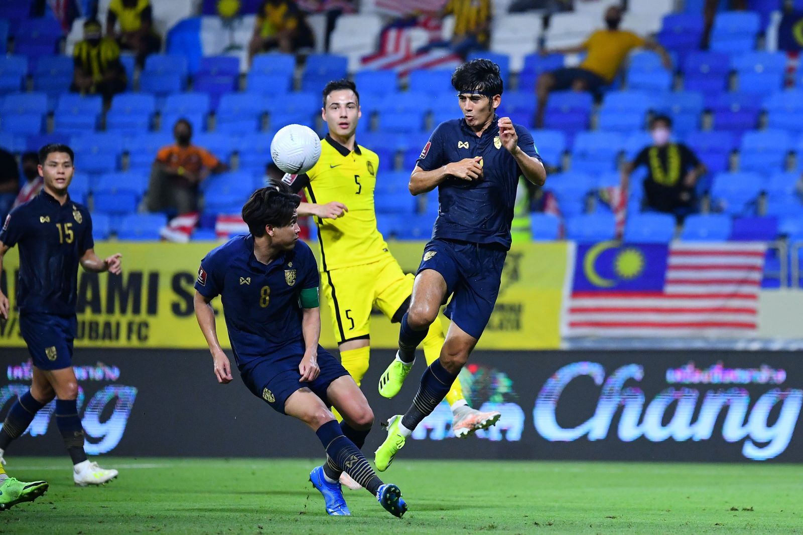 Đội tuyển Thái tại trận đấu cuối vòng loại hai World Cup 2022 với Malaysia